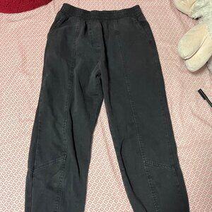 Black joggers